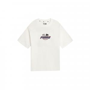 PUMA Графическая футболка White Children, возраст 3-7 лет