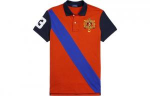 Polo Ralph Lauren Женская поло красного цвета