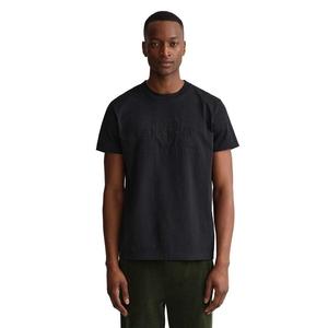 Футболка Gant D1 Tonal Archive Shield, черный