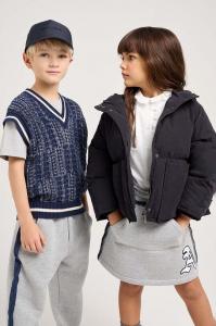 Детская бейсболка Emporio Armani, темно-синий