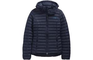 Пуховик женский темно-синий The North Face