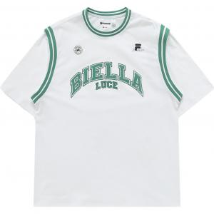 Футболка унисекс белая BASEBALL Series FILA FUSION