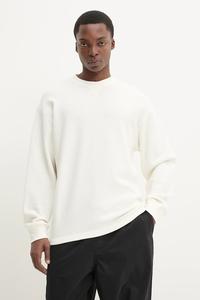 Хлопковая толстовка Vans, бежевый