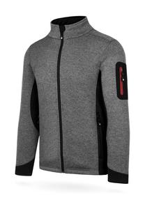 Вязаная флисовая куртка wapusk Normani, серый