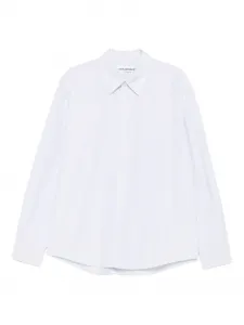 Рубашка из хлопка в тонкую полоску OUR LEGACY, синий