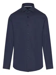 Рубашка на пуговицах Boss, синий