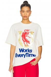 Футболка Colt 45 works every time, cream pigment