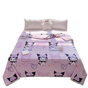 Пледы, пледы для дивана и флисовые одеяла Sanrio, фиолетовый