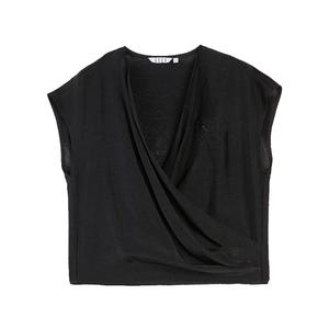 Футболка женская V-образный вырез ELLE, черный