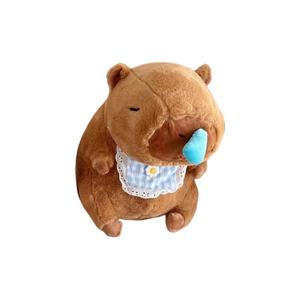 Плюшевая кукла капибара 22см/32см высота MIC RABBIT, Snot Capybara