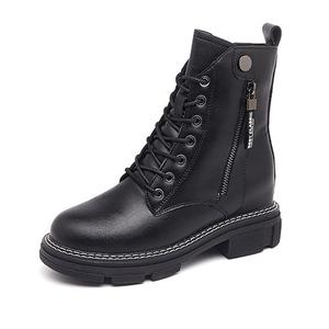 Devanro Короткие женские ботинки Martin, черные