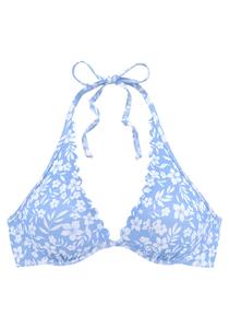 Треугольный бикини-топ VIVANCE, светло-голубой