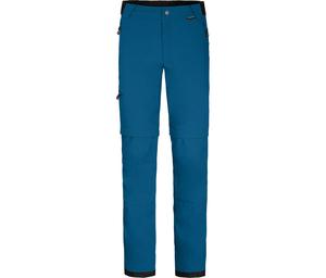 BERGSON Штаны софтшелл, ветрозащитные и прочные, синие