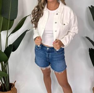 Куртка Bree Tonal Ecru In White Paige