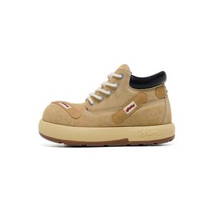 BBIMP Креативные желтые ботинки на липучке, ботильоны унисекс, желтые