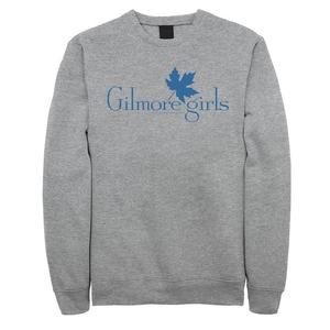 Мужской свитшот с логотипом Gilmore Girls Leaf Licensed Character, цвет Athletic Heather