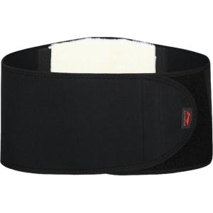 Бандаж для спины polyester для горнолыжного туризма взрослый защитный LINING, черный