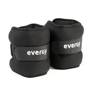 Напульсники и накладки на щиколотки 2 кг BASIC Home Energy Evergy, черный