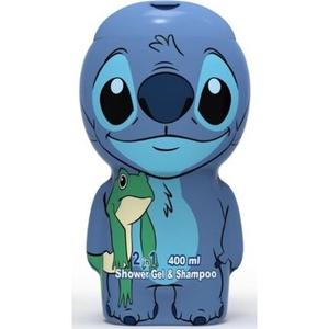 Stitch in 3D 2 в 1 Гель для душа и шампунь с ароматом карамели и жасмина для детей Air Val International