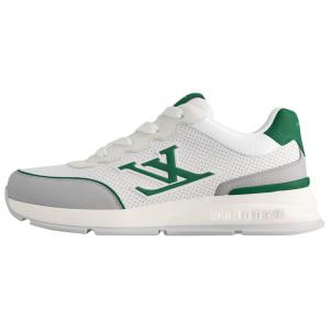 LOUIS VUITTON Классические мужские белые кеды на низком ходу