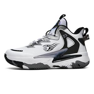 TONYBEAR Мид-топ баскетбольные кроссовки унисекс бело-черные, цвет White Black