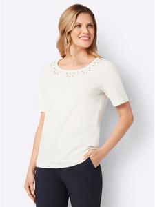 Футболка Sieh an!, экрю