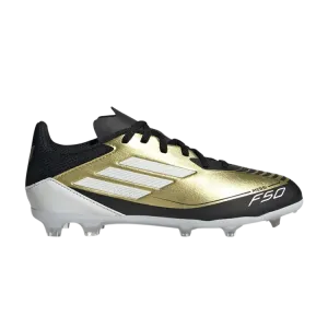 Кроссовки Messi Adizero F50 League FG MG K, цвет Triunfo Dorado