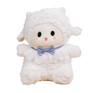 Успокаивающая ламба плюшевая кукла высота 30см MENGGEGE, синий