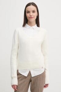 Свитер с добавлением шерсти Calvin Klein Jeans, бежевый