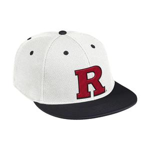 Мужская бейсбольная кепка adidas White Rutgers Scarlet Knights On-Field