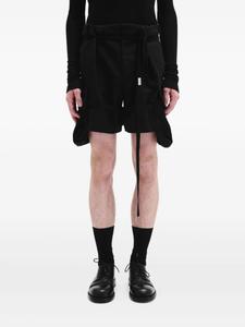 Ann Demeulemeester шорты карго Tino, черный
