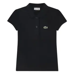 Поло с коротким рукавом Lacoste Kids 447026, черный