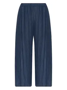 Плиссированные брюки Pleats Please Issey Miyake, синий