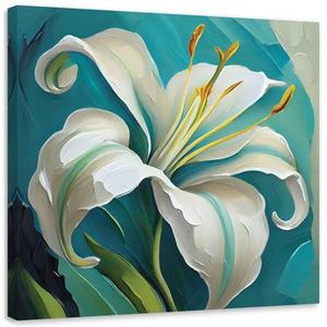 Картина арт-принт KUNSTLOFT Graceful Lily 1, синий