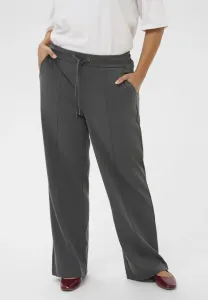 Прямые брюки ксьенны Kaffe Curve, Black Oyster