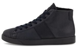 Кроссовки ecco Skateboarding Shoes Women's High-top Black, черный