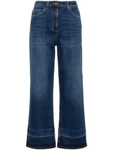 Elisabetta Franchi широкие джинсы, синий