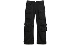 Повседневные брюки мужские черные Zara, черный