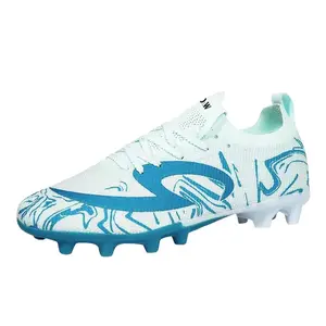 Футбольные бутсы для детей и подростков с амортизацией ударов и износостойкостью D&W, синий