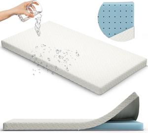 Наматрасник с эффектом памяти Sleepah, белый