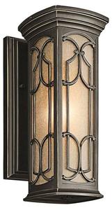 Настенный светильник Licht-Erlebnisse ODETTE цвет bronze antik/creme