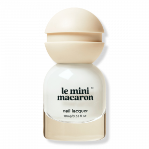 Коллекция лаков для ногтей Le Sweet Le Mini Macaron, Milkshake (bold opaque pure white)