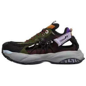 VERSACE Fansizhe Mercury M_VS_01 низкие повседневные кроссовки мужские black green