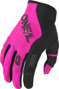 Женские перчатки для мотокросса Oneal element racewear, Black/Pink
