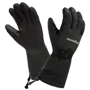 MONTBELL Перчатки мужские Original Design Polyester, Synthetic Leather Black