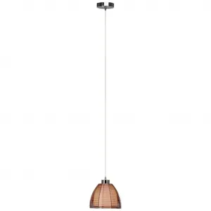 Подвесной светильник Relax E27, 1 шт., подвесная лампа 20 см Brilliant, Bronze/chrom