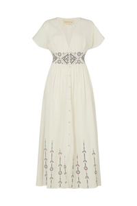 RAFFYA Платье 'Sally Ann' в белом цвете