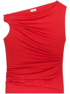 DRIES VAN NOTEN топ с открытыми плечами, красный