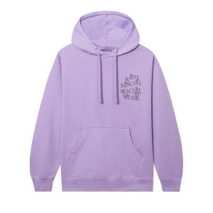 Худи Anti Social Social Club Kkotch Hoodie Plum, фиолетовый