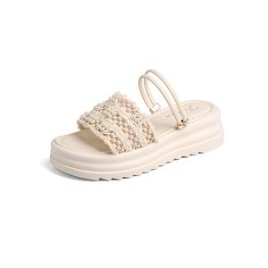 Xingdiman Быстросохнущие шлепанцы женские экрю, цвет Ecru